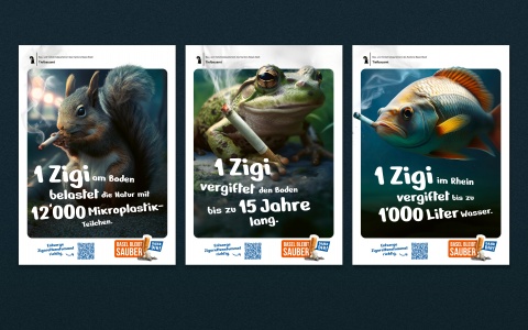 Anti-Littering-Kampagne Tiefbauamt